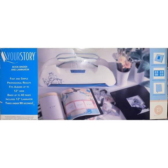 Your Story Book Binder & Laminator w/ Many Extras - New / Open Box - Picture 1 of 6